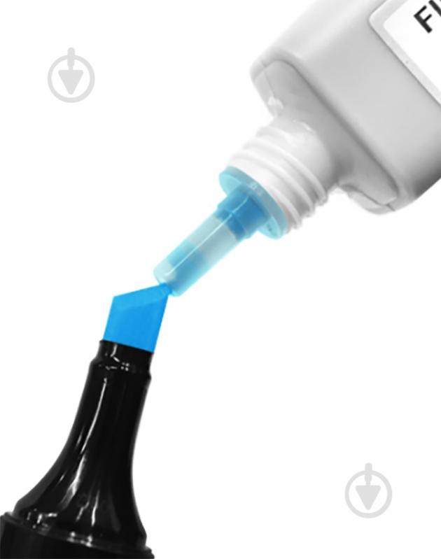 Заправка для маркера Refill Ink блакитний ціанін EF900-237 FINECOLOUR 1 шт. - фото 2