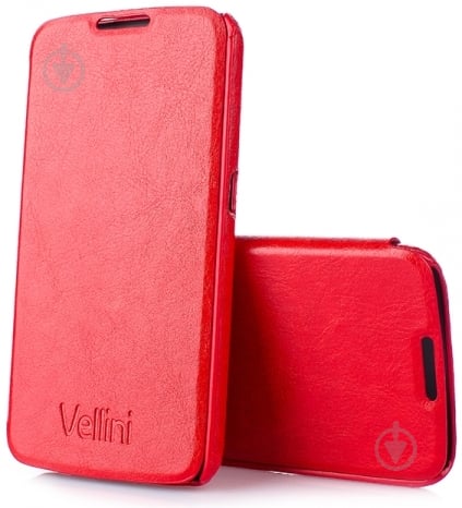 Чохол-книжка Vellini Book Style для Samsung Galaxy S6 G920 red (216966) - фото 2