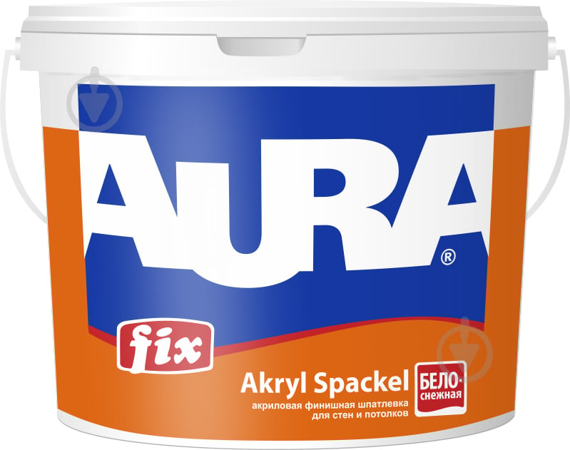 Шпаклівка Aura Fix Akryl Spaсkel 1,5 кг - фото 1