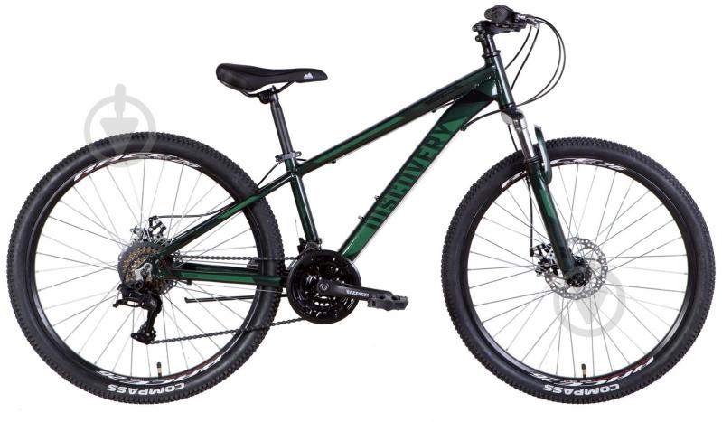 Велосипед Discovery 26" 13"(33 см) BASTION OPS-DIS-26-515 зеленый - фото 1 Велосипед Discovery 26" 13"(33 см) BASTION OPS-DIS-26-515 зеленый - фото 1
