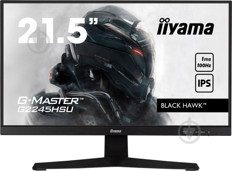 Монітор Iiyama G-Master Black Hawk 21,5" (G2245HSU-B1) - фото 1