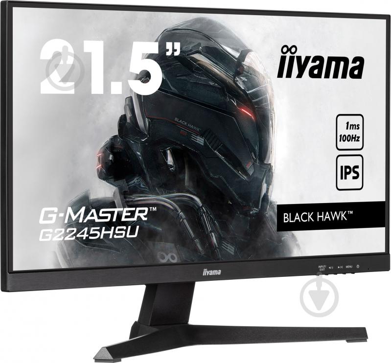 Монітор Iiyama G-Master Black Hawk 21,5" (G2245HSU-B1) - фото 2