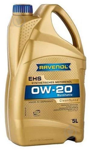 Моторное масло RAVENOL EHS 0W-20 5 л (RAV EHS SAE 0W20 5L) - фото 1