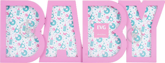 Коллаж EVG Fresh 8036 pink 4 фото 10x15 см розовый - фото 1