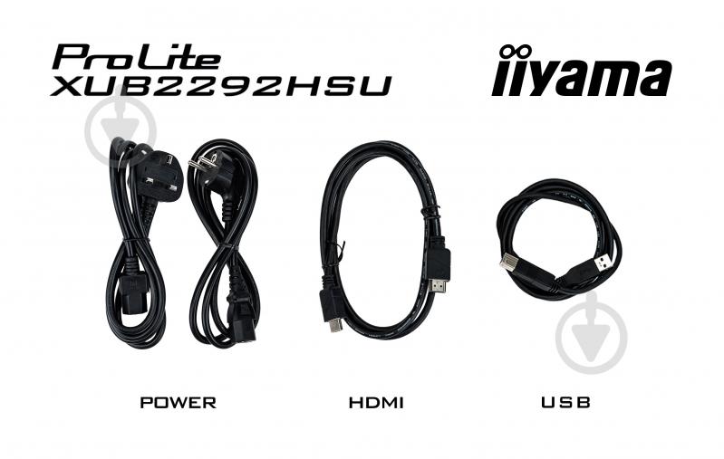 Монитор Iiyama ProLite 21,5" (XUB2292HSU-B6) - фото 15