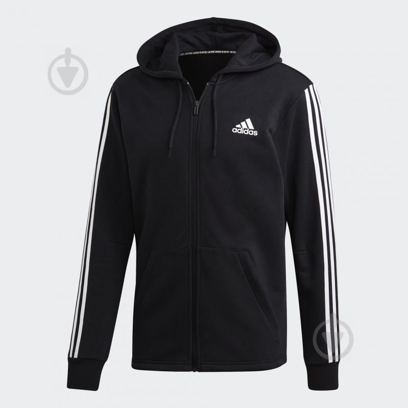 Джемпер Adidas MH 3S FZ FT DT9896 р. XL черный - фото 1