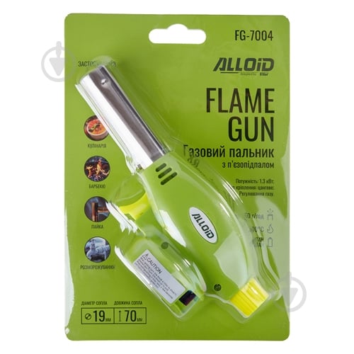 Газова паяльна лампа Alloid FG-7004 (100) - фото 2