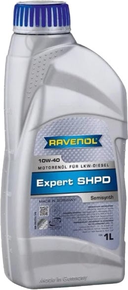 Моторне мастило RAVENOL RAV EXPT SHPD 10W-40 1 л (RAV EXPT SHPD 10W40 1L) - фото 1