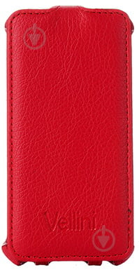 Чохол-фліп Vellini Lux-flip для Samsung Galaxy S5 Mini G800 red (218685) - фото 1