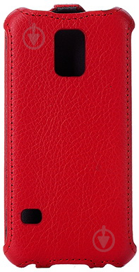 Чохол-фліп Vellini Lux-flip для Samsung Galaxy S5 Mini G800 red (218685) - фото 2