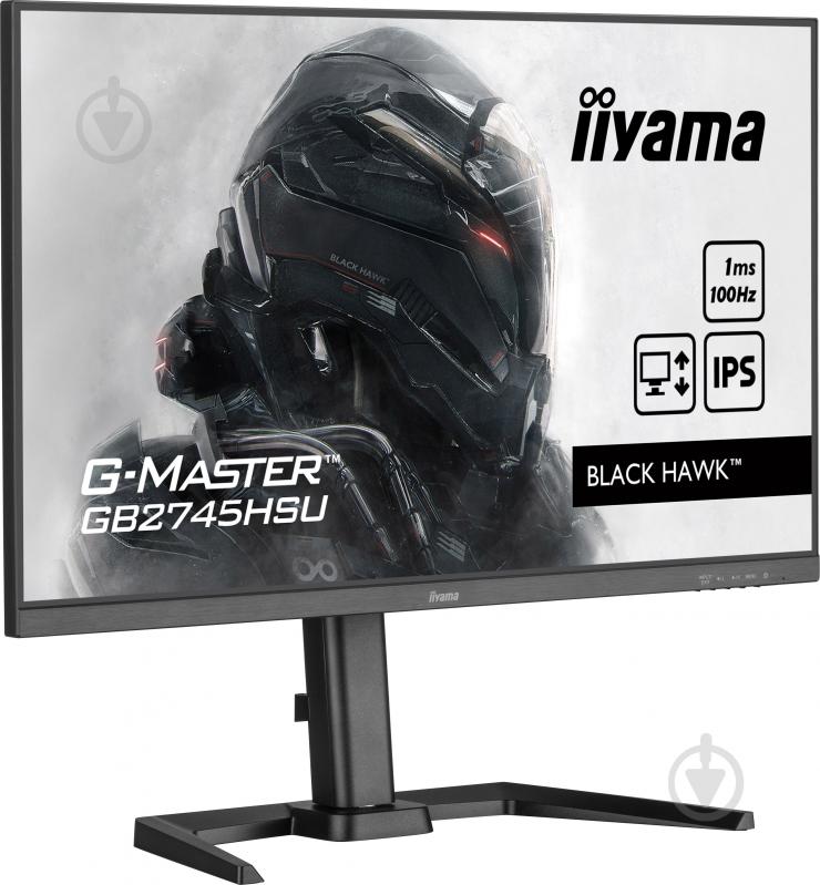 Монитор Iiyama G-Master Black Hawk 27" (GB2745HSU-B1) - фото 4