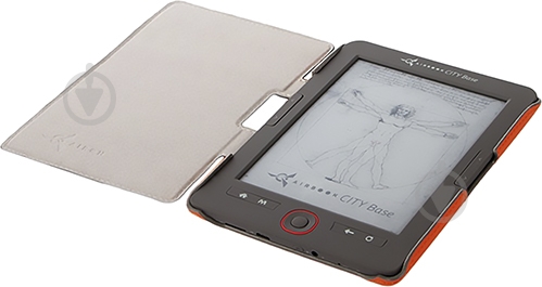 Чехол AIRON AIRBOOK City Base/LED orange - фото 3