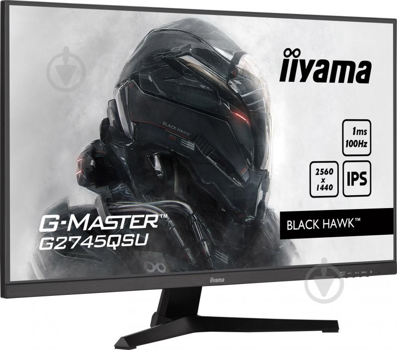 Монитор Iiyama G-Master Black Hawk 27" (G2745QSU-B1) - фото 4