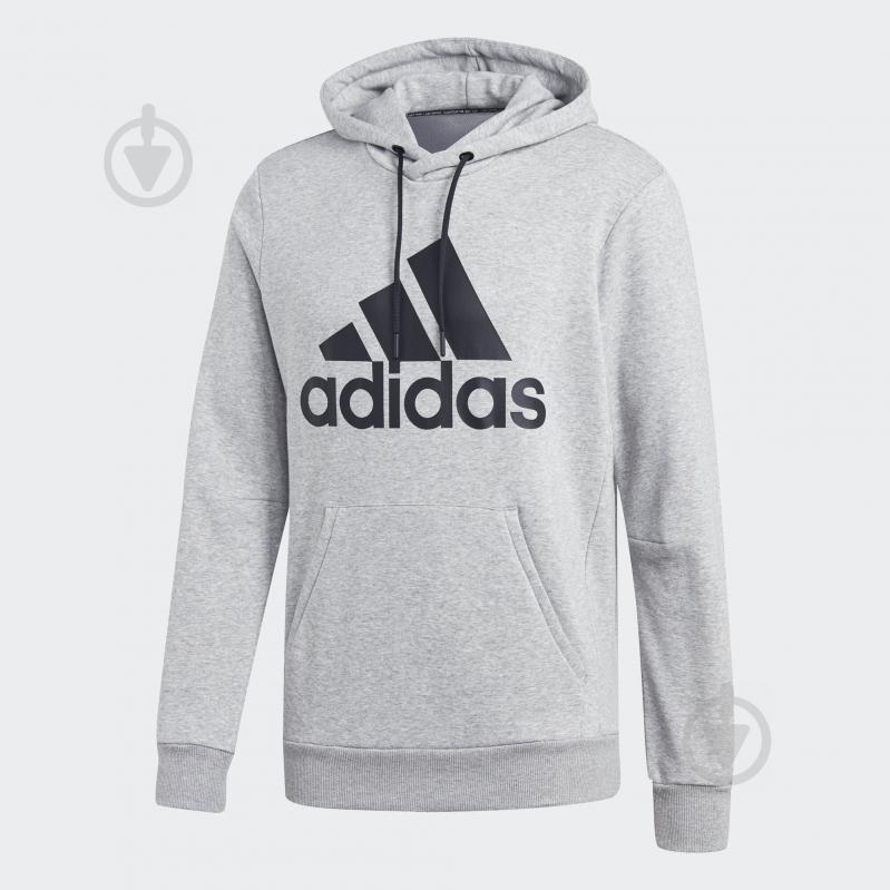 Джемпер Adidas MH BOS PO FT DT9947 р. 2XL серый - фото 1