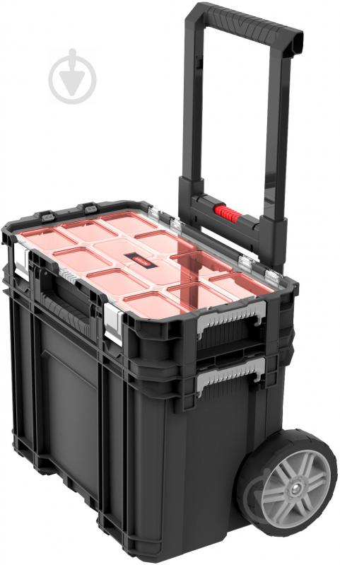 Ящик для инструментов Keter PRO на колесах с органайзером Connect Cart 564 х 373 х 550 239996 - фото 5