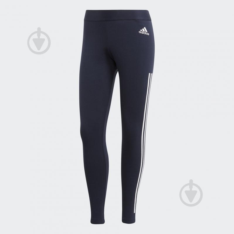 Лосини Adidas W MH 3S TIGHT DU0008 р.M темно-синій - фото 1 Лосини Adidas W MH 3S TIGHT DU0008 р.M темно-синій - фото 1