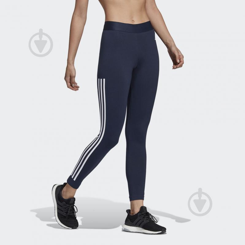 Лосини Adidas W MH 3S TIGHT DU0008 р.M темно-синій - фото 4 Лосини Adidas W MH 3S TIGHT DU0008 р.M темно-синій - фото 4
