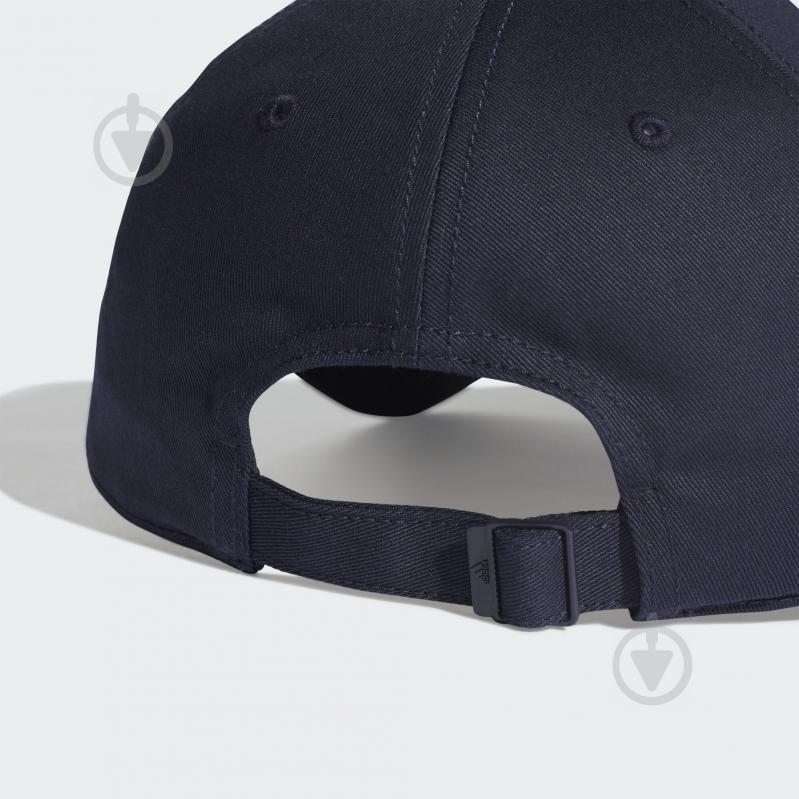 Бейсболка Adidas 6P 3S CAP COTTO DU0198 OSFY темно-синій - фото 6