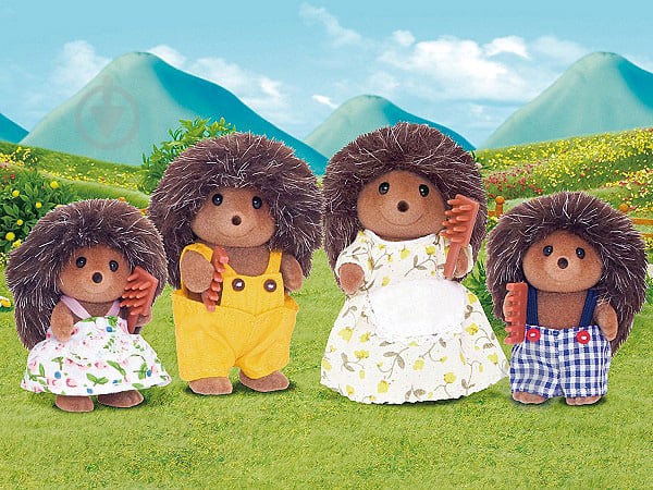 Игровой набор Sylvanian Families Семья Ежиков 4018 - фото 3