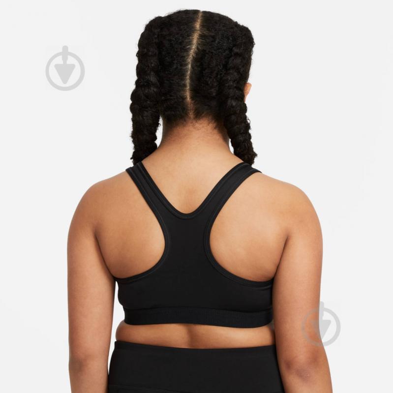 Бра Nike G NK SWOOSH BRA DA1030-010 р.XL чорний - фото 4