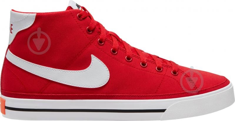 Кросівки Nike Court Legacy Mid Canvas DD0162-600 р.46 червоні - фото 1