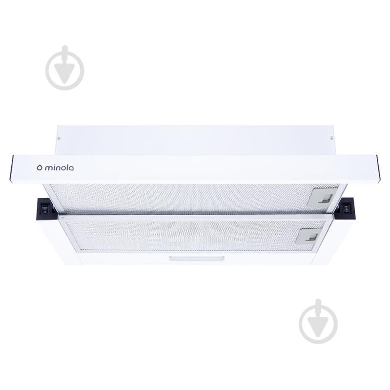 Витяжка Minola HTL 6214 WH 700 LED телескопічна - фото 1