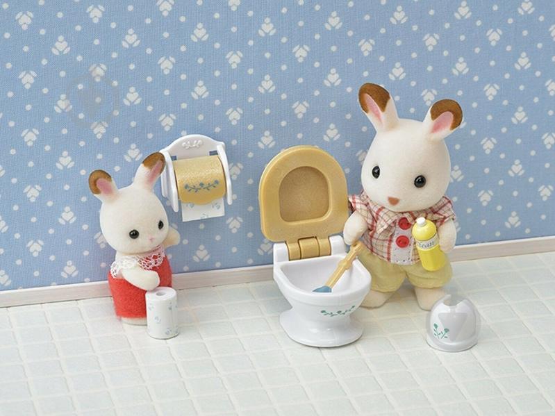 Игровой набор Sylvanian Families Ванная комната - фото 3