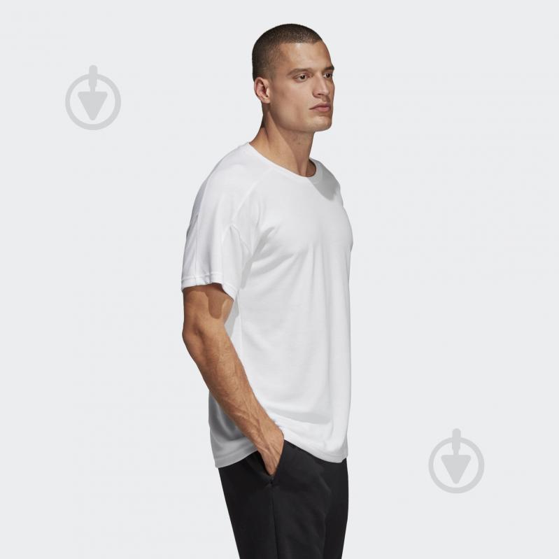 Футболка Adidas ID Stadium Tee DU1139 р.2XL белый - фото 4