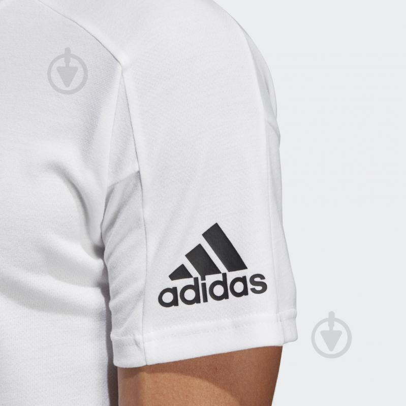 Футболка Adidas ID Stadium Tee DU1139 р.2XL белый - фото 5