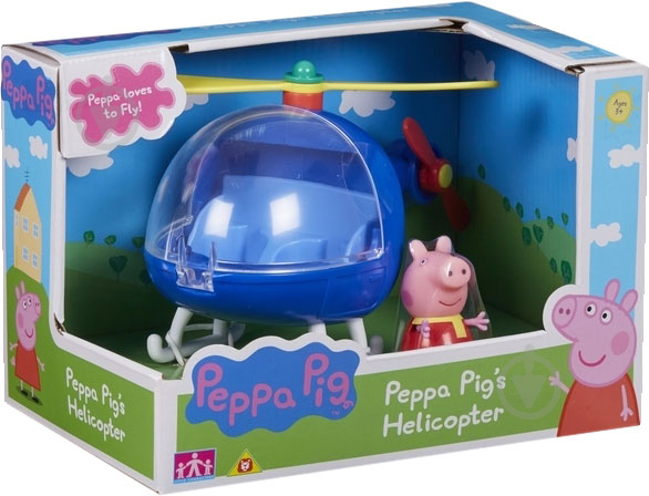 Набір іграшок Peppa Pig Гелікоптер Пеппи - фото 2