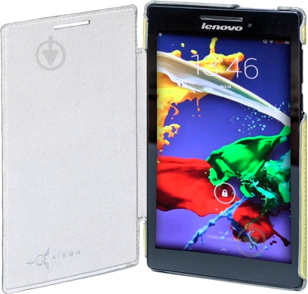 Чехол AIRON Lenovo Tab 2 A7 green - фото 3