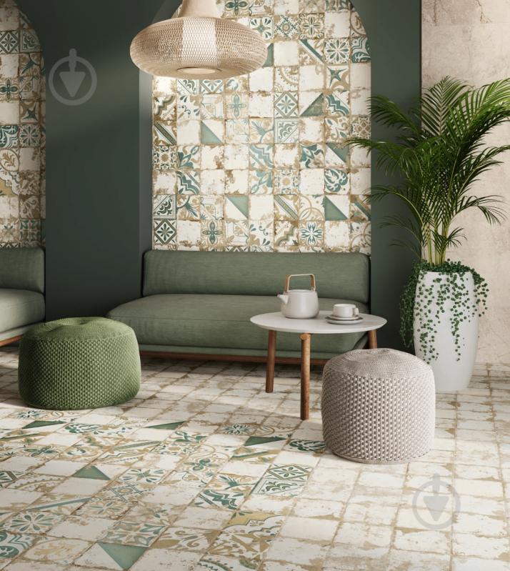 Плитка El Molino Memory 7 Verde 58х58 см - фото 2