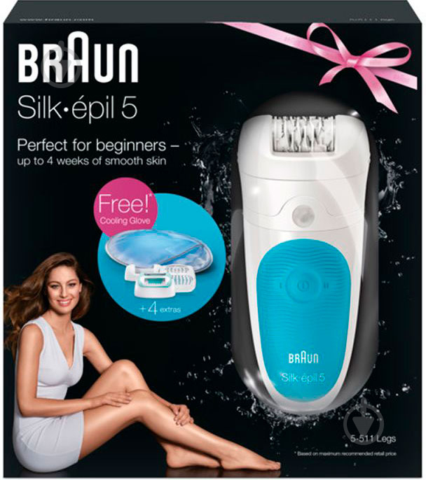 Эпилятор Braun Silk-epil 5511 Wet&Dry Gift Edition - фото 5