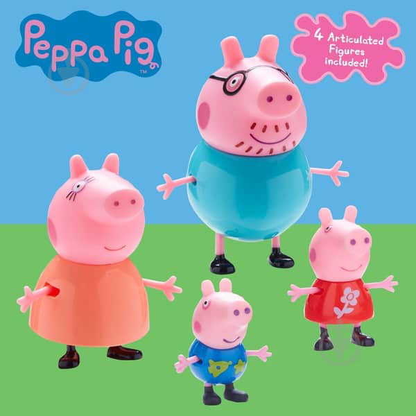 Набір фігурок Peppa Pig Велика родина Пеппи - фото 8