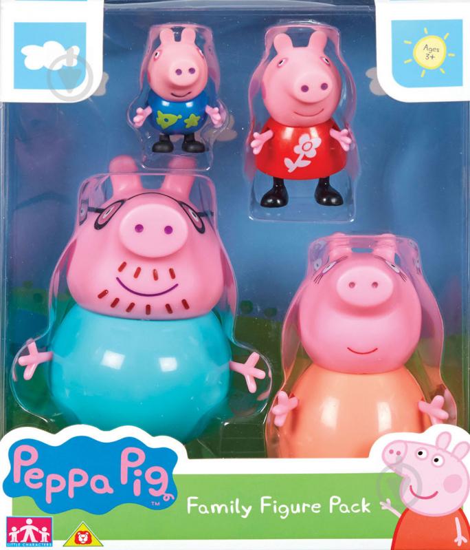 Набір фігурок Peppa Pig Велика родина Пеппи - фото 1