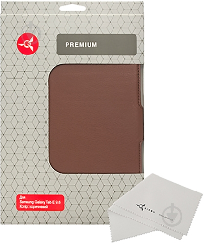 Чехол AIRON Samsung Galaxy Tab E 9.6 brown - фото 6