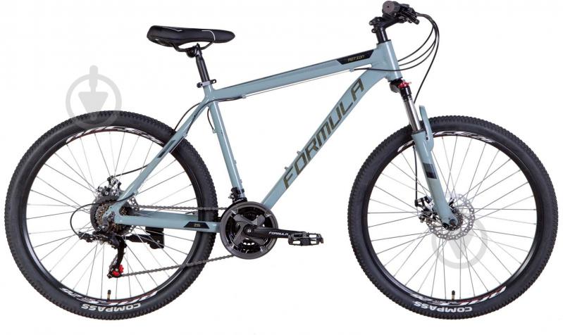 Велосипед Formula 26" 16"(41 см) MOTION OPS-FR-26-630 серый - фото 1