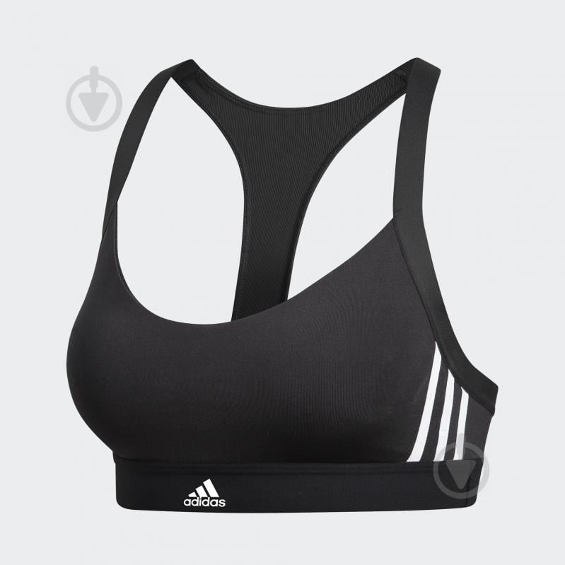 Бра Adidas ALL ME 3S DU1290 р.S черный - фото 1