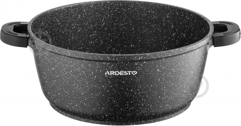 Кастрюля с крышкой Ardesto Gemini Anzio 5 л черная AR2454GE - фото 2