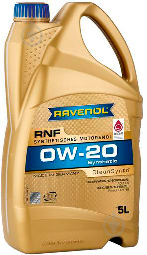 Моторное масло RAVENOL RNF 0W-20 5 л (RAV RNF 0W20 5L) - фото 1