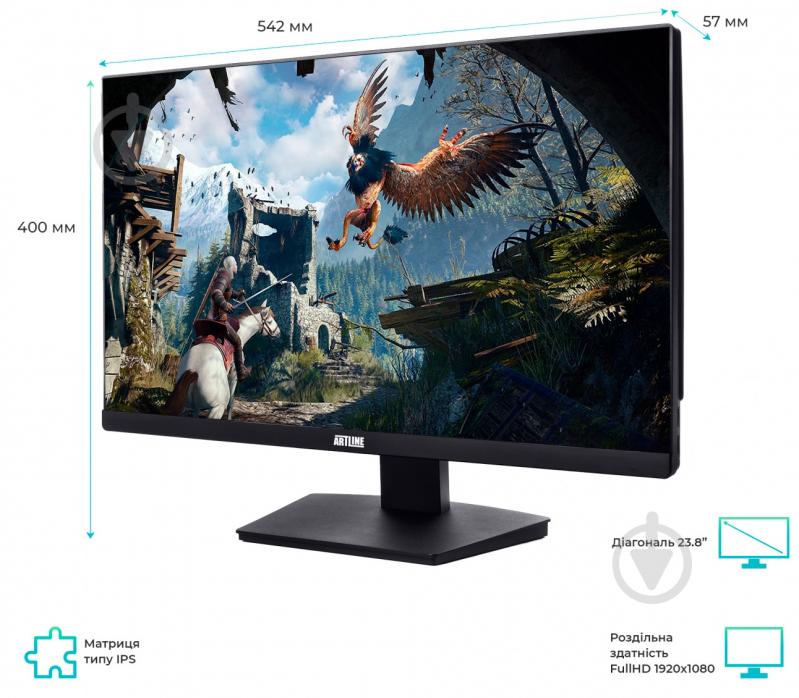 Моноблок Artline Home G41 23,8 (G41v17) black - фото 9