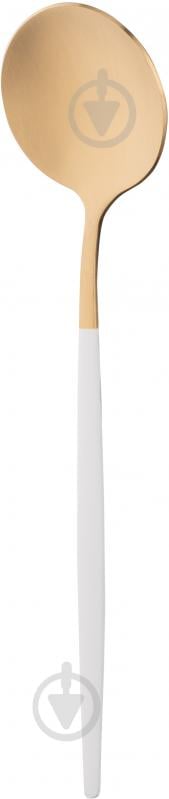 Набор столовых приборов Ardesto Gemini Lecco 4 шт. золотисто-белый AR0704LW - фото 2