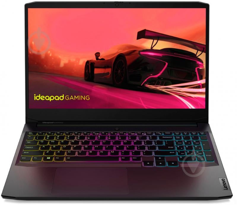 Ноутбук Lenovo ideapad Gaming 3 15ACH6 15,6" (82K202B9RA) shadow black - фото 1