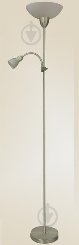 Торшер Laguna Lighting Service 40 Вт E14/Е27 матовый хром - фото 1