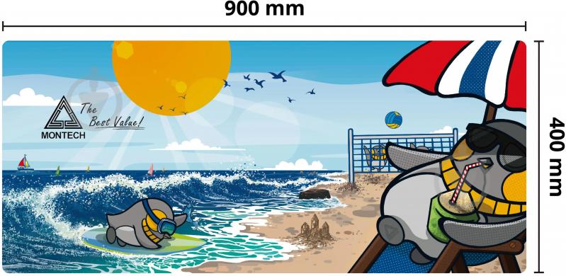 Игровая поверхность Montech (GMP 102 (SUMMER)) - фото 3 Игровая поверхность Montech (GMP 102 (SUMMER)) - фото 3