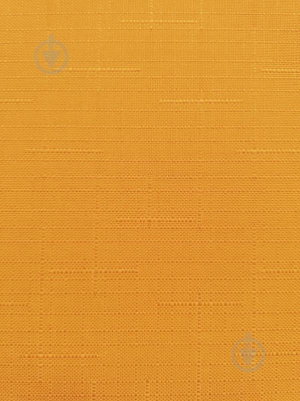 Ролета міні Декорія Льон з фіксацією на струну 38x120 см Помаранчева - фото 3 Ролета міні Декорія Льон з фіксацією на струну 38x120 см Помаранчева - фото 3