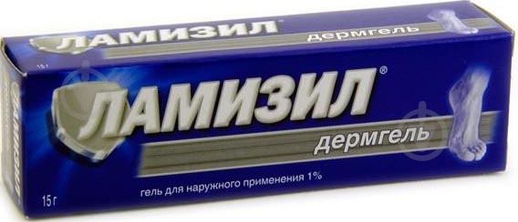 Ламізил дермгель по 15 г у тубах гель 1% - фото 1 Ламізил дермгель по 15 г у тубах гель 1% - фото 1