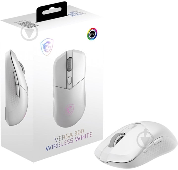 Миша MSI USB OPTICAL WRL GAMING (VERSA 300 W WHITE) - фото 5