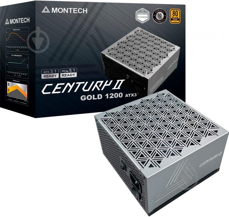 Блок живлення Montech CENTURY II 1200 1200 Вт - фото 7