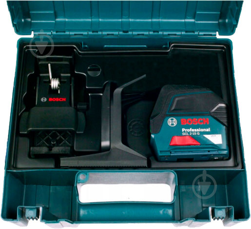 Нівелір лазерний Bosch Professional GCL 2-15 G тримач RM - кейс 0601066J00 - фото 16